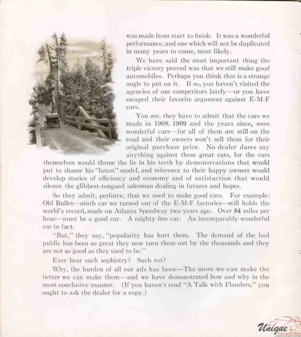 1912 Studebaker E-M-F 30 Brochure Page 21